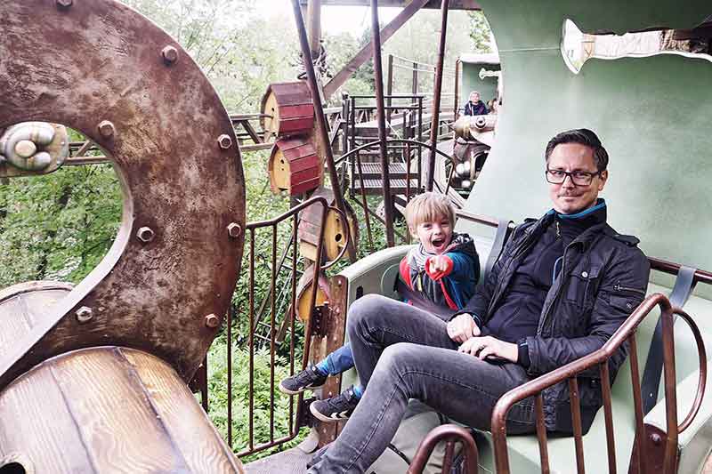 Phantasialand mit Kindern