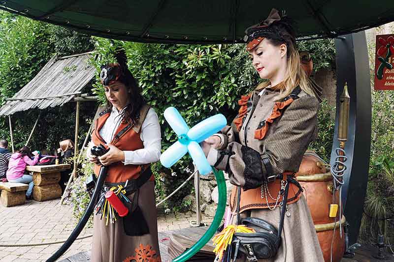 Phantasialand mit Kindern