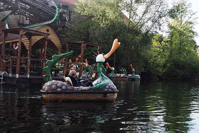 Phantasialand mit Kindern