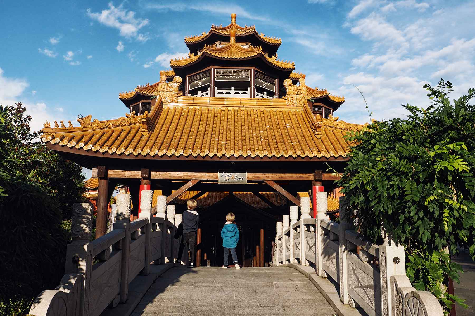 Phantasialand mit Kindern