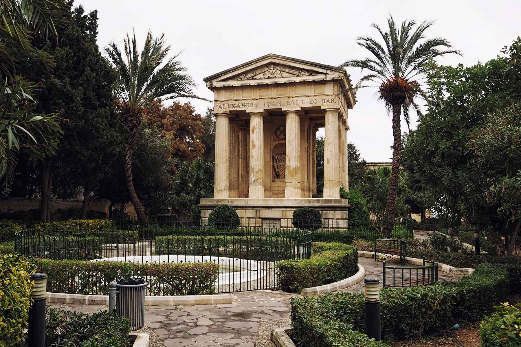 Lower Baracca Garden Valletta Malta