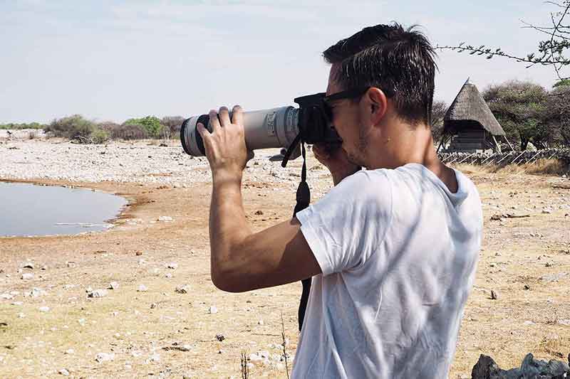 Teleobjektiv Namibia