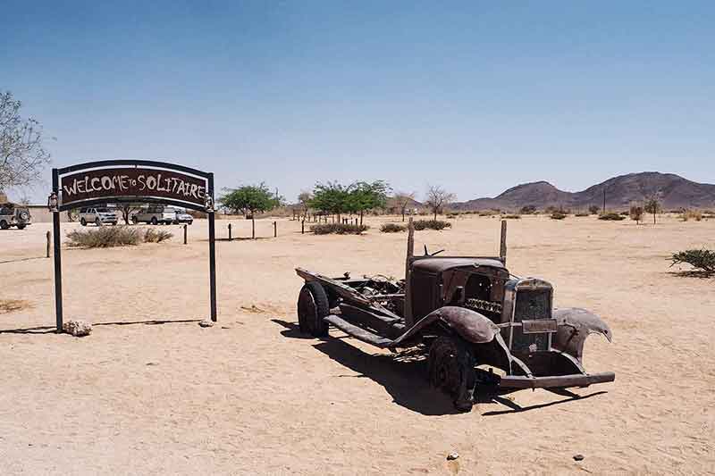 Solitaire in Namibia