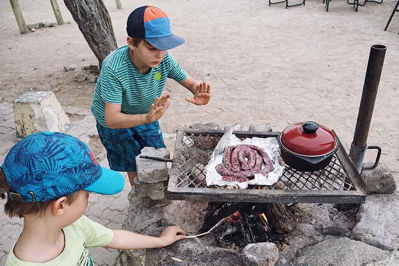 Braai und Boerewors in Namibia
