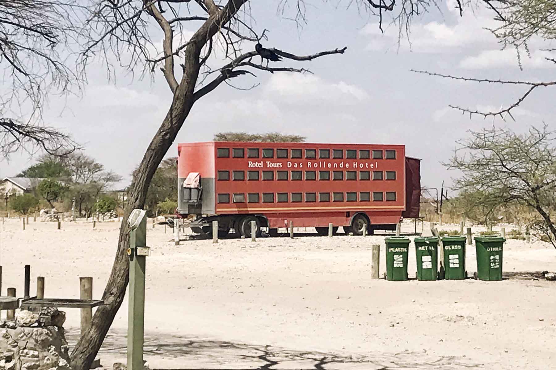 Das rollende Hotel Namibia