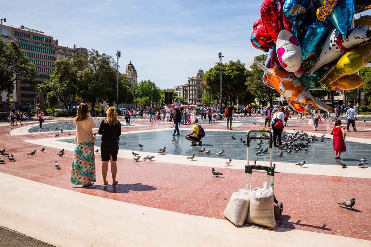 Barcelona Placa Catalunya