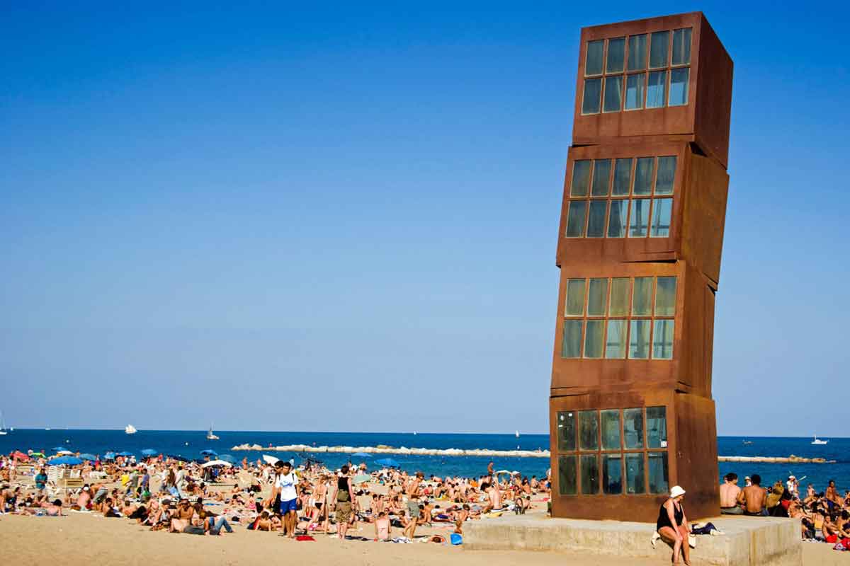 Barcelona Strand von Barceloneta