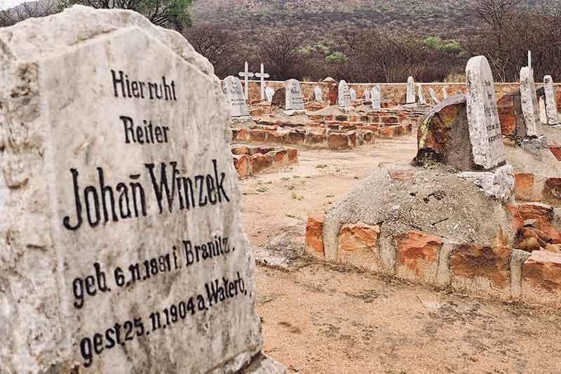 deutscher Friedhof am Waterberg