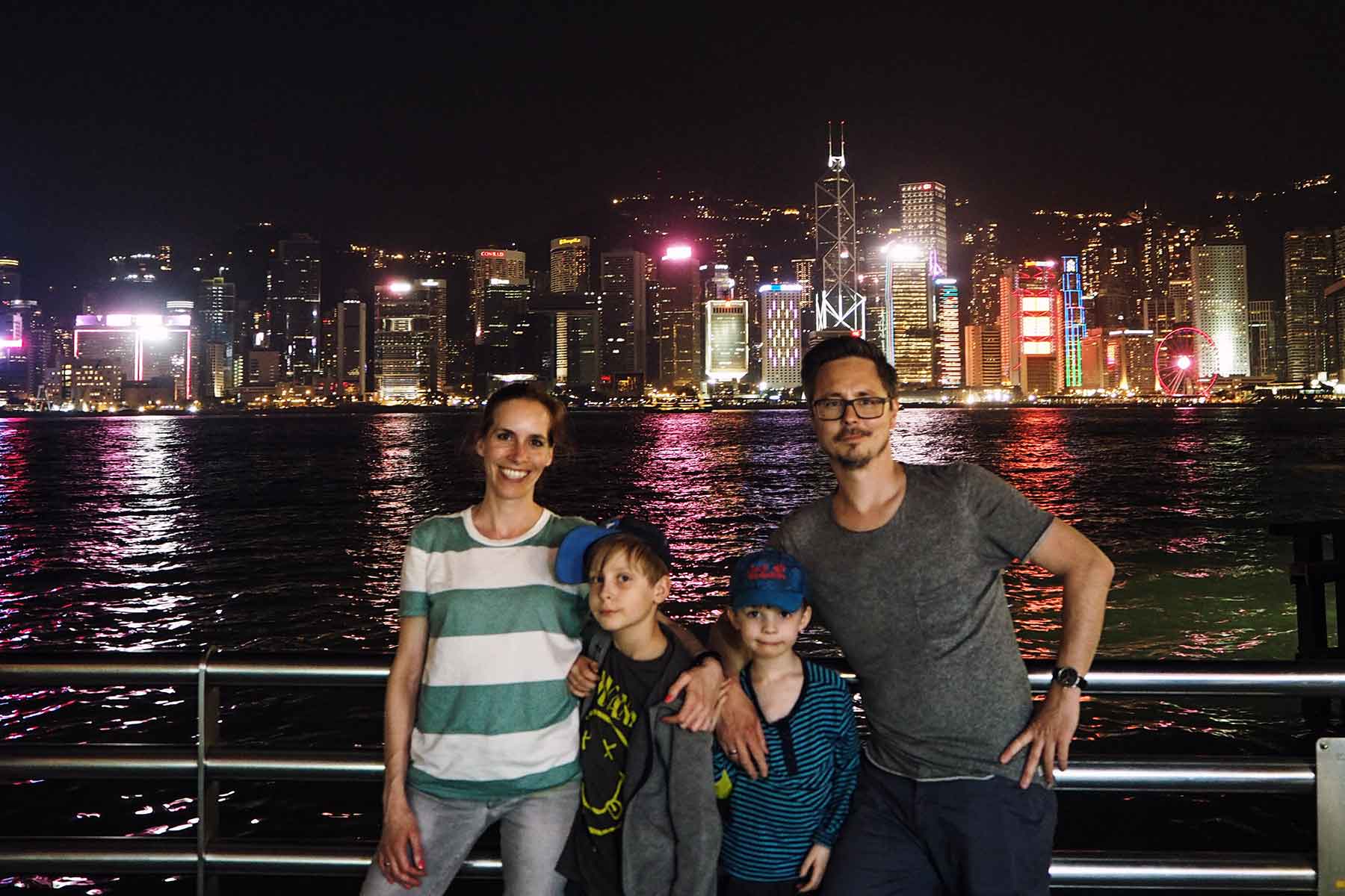 Hongkong mit Kindern