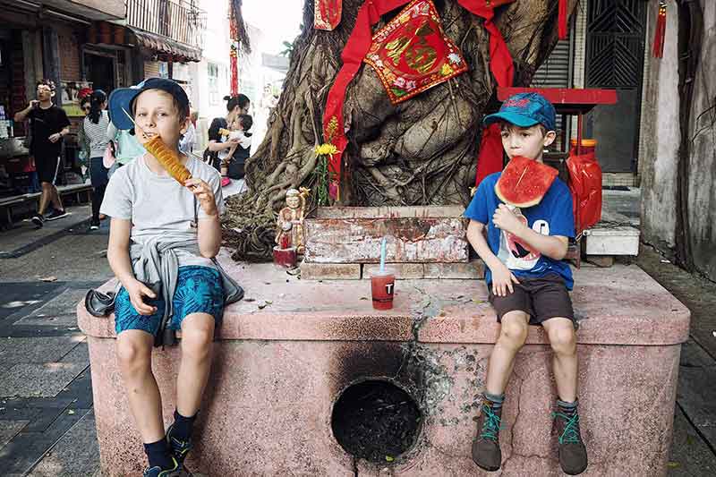 Hongkong mit Kindern