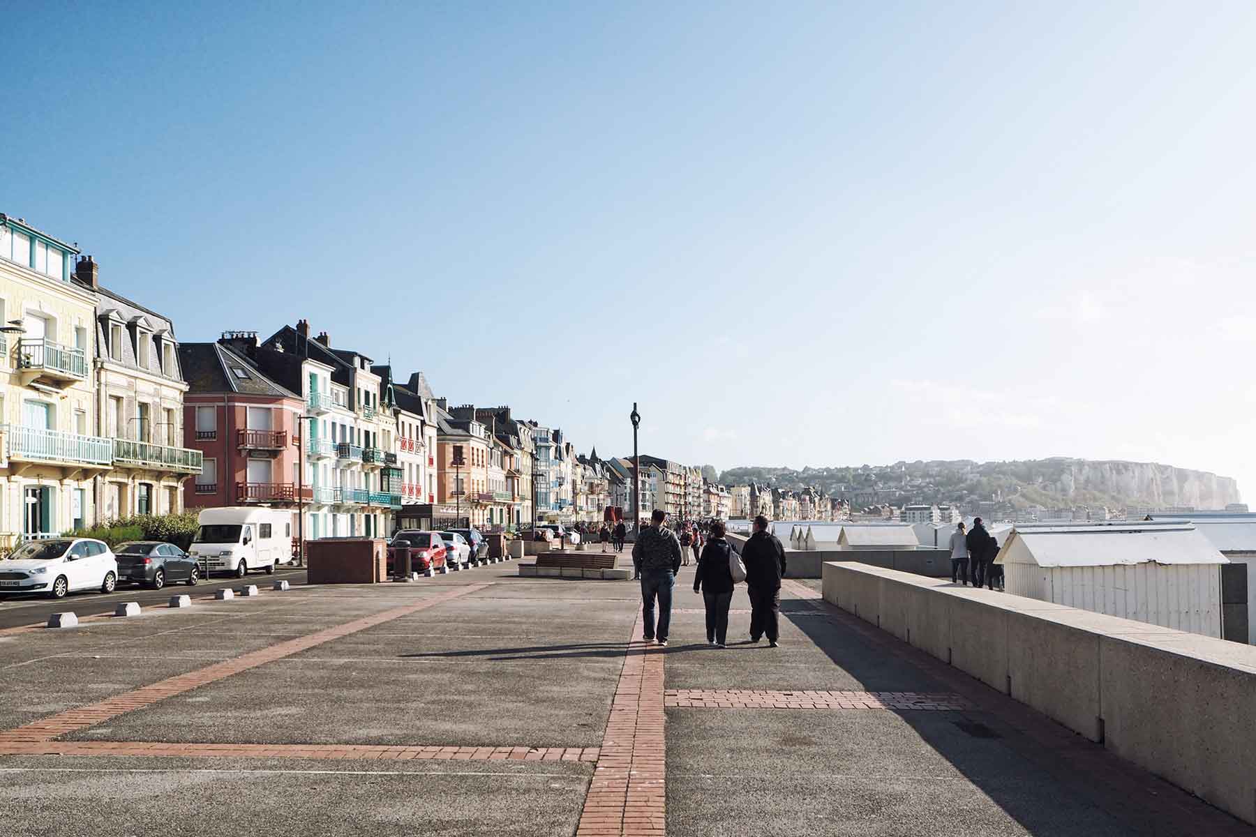 Promenade in Mers-Les-Bains