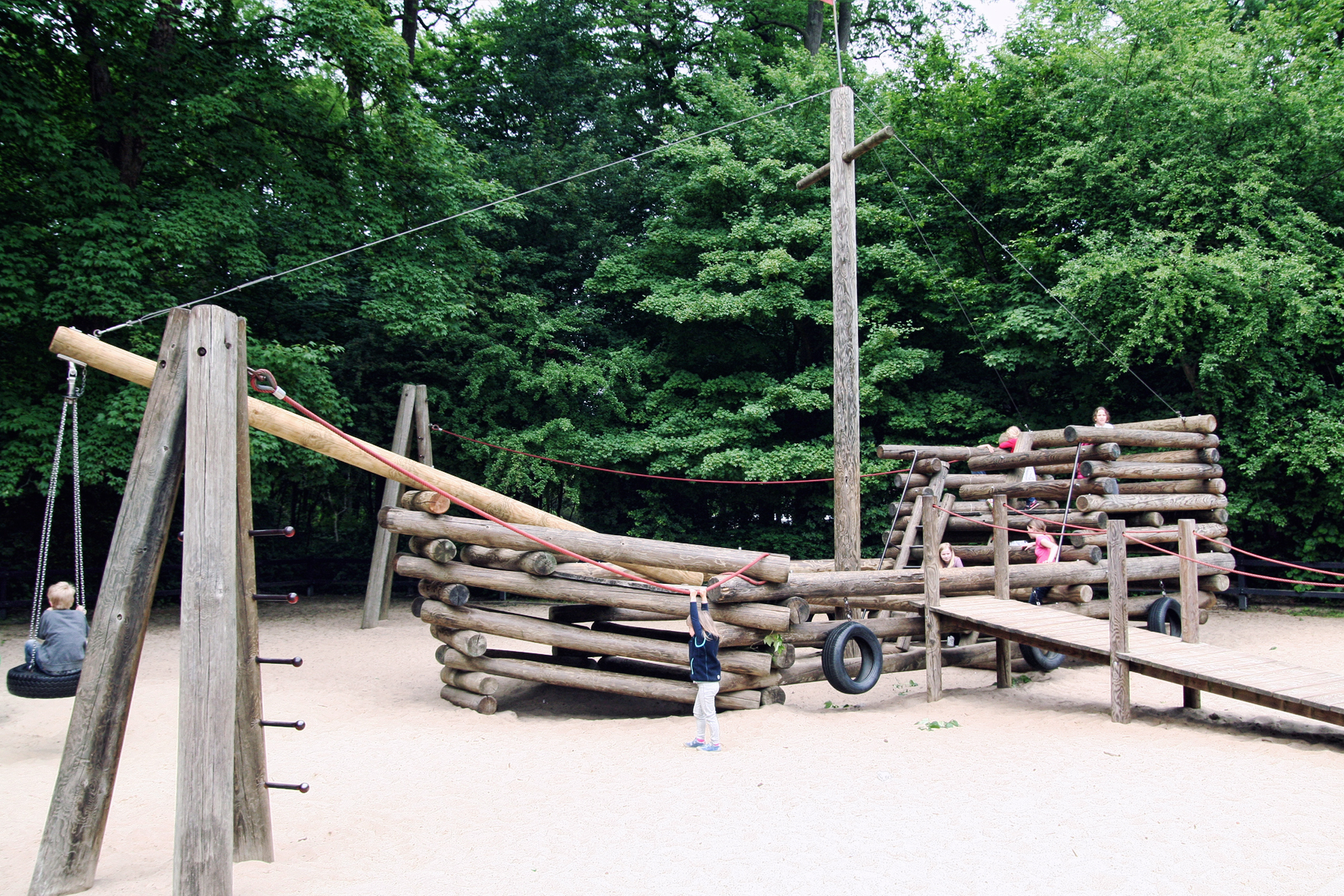 Bremen Ahoi Der Spielplatz im Bürgerpark