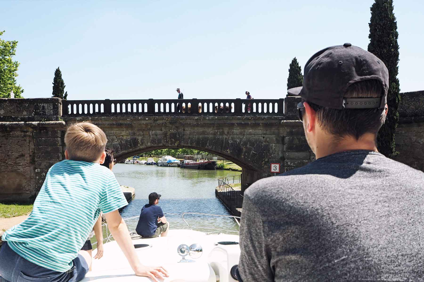 Brücken am Canal du Midi