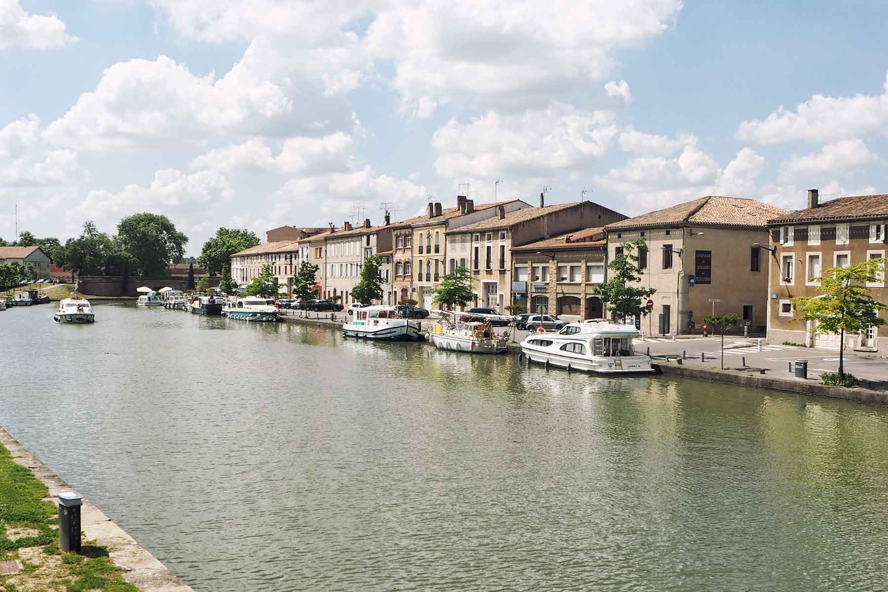 Der Hafen von Castelnaudary