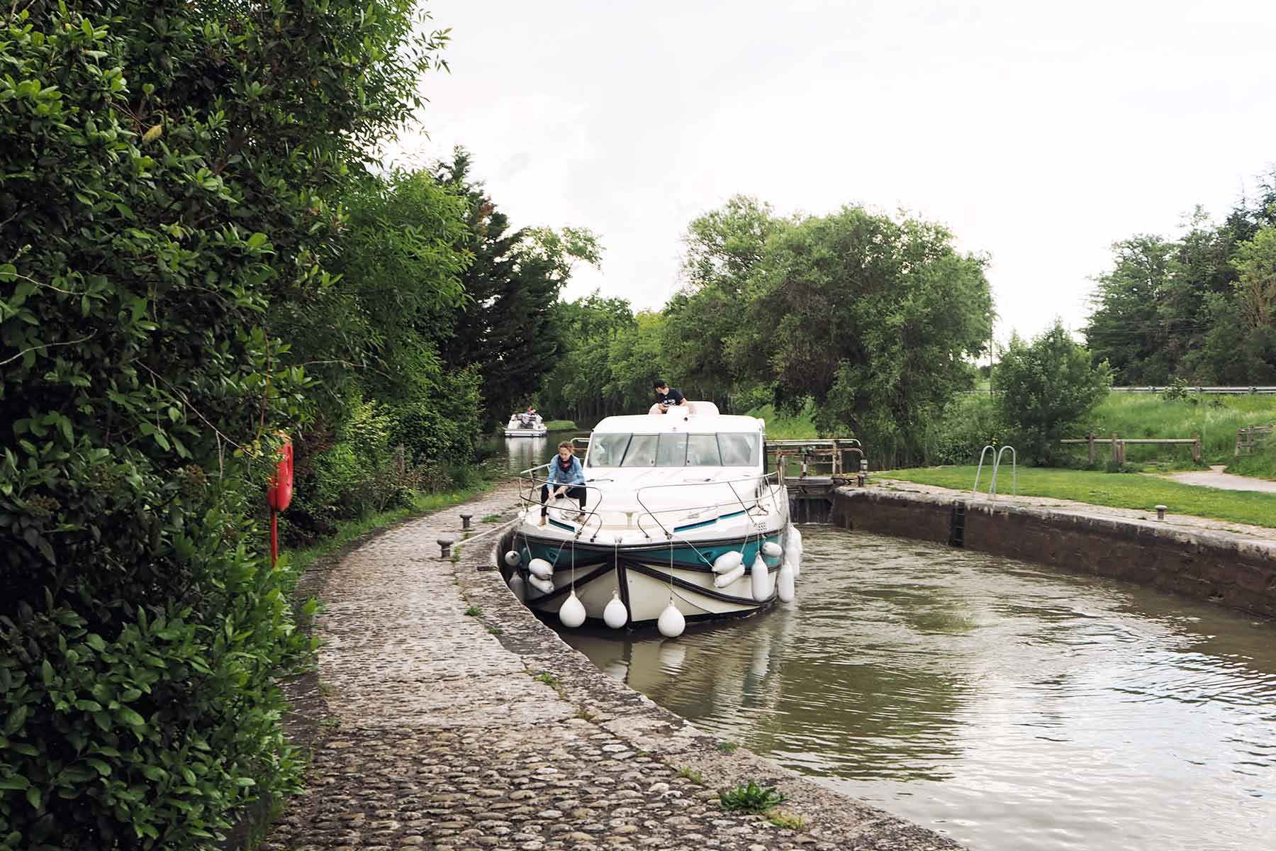 Schleuse am Canal du Midi