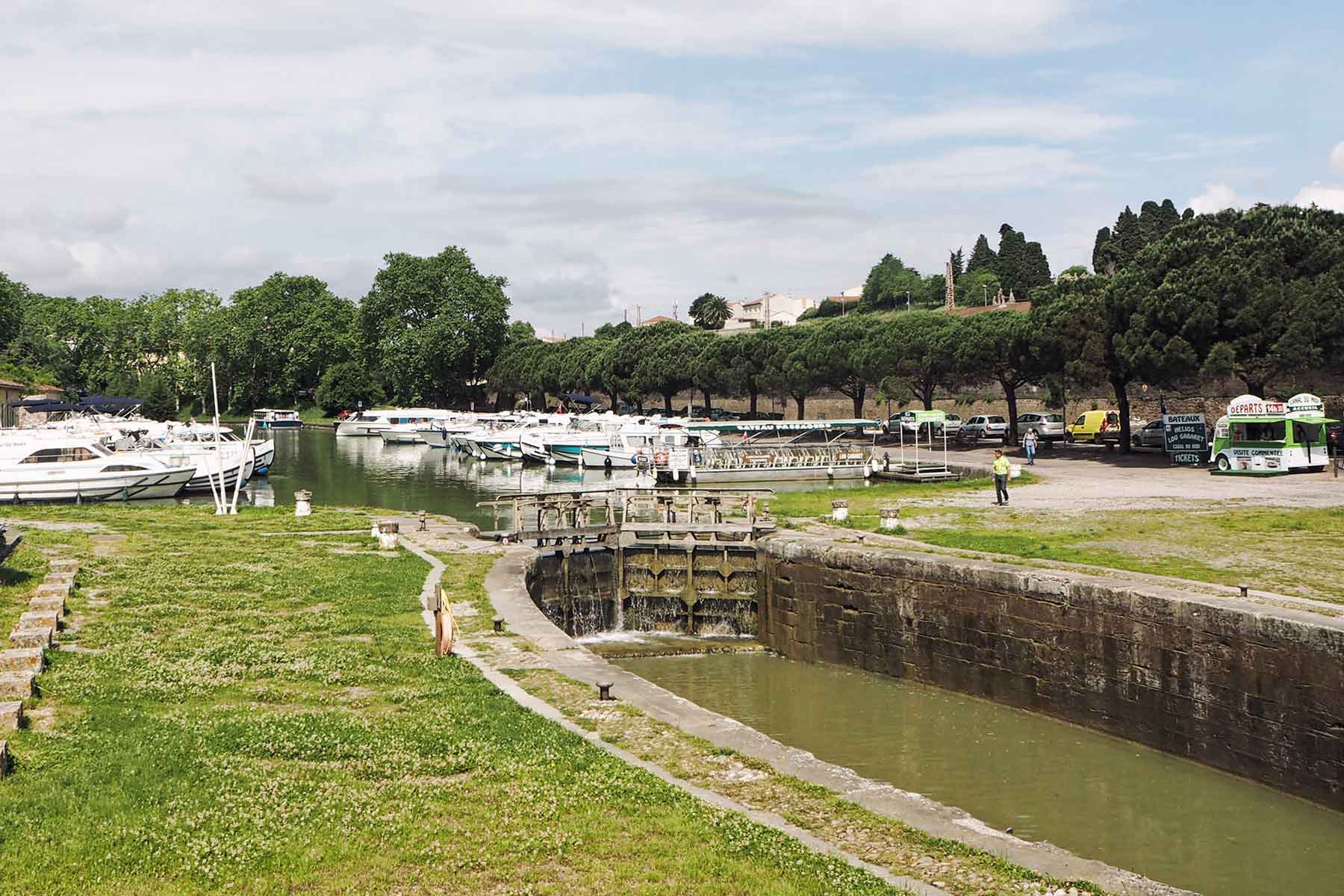 Hafen von Carcassonne