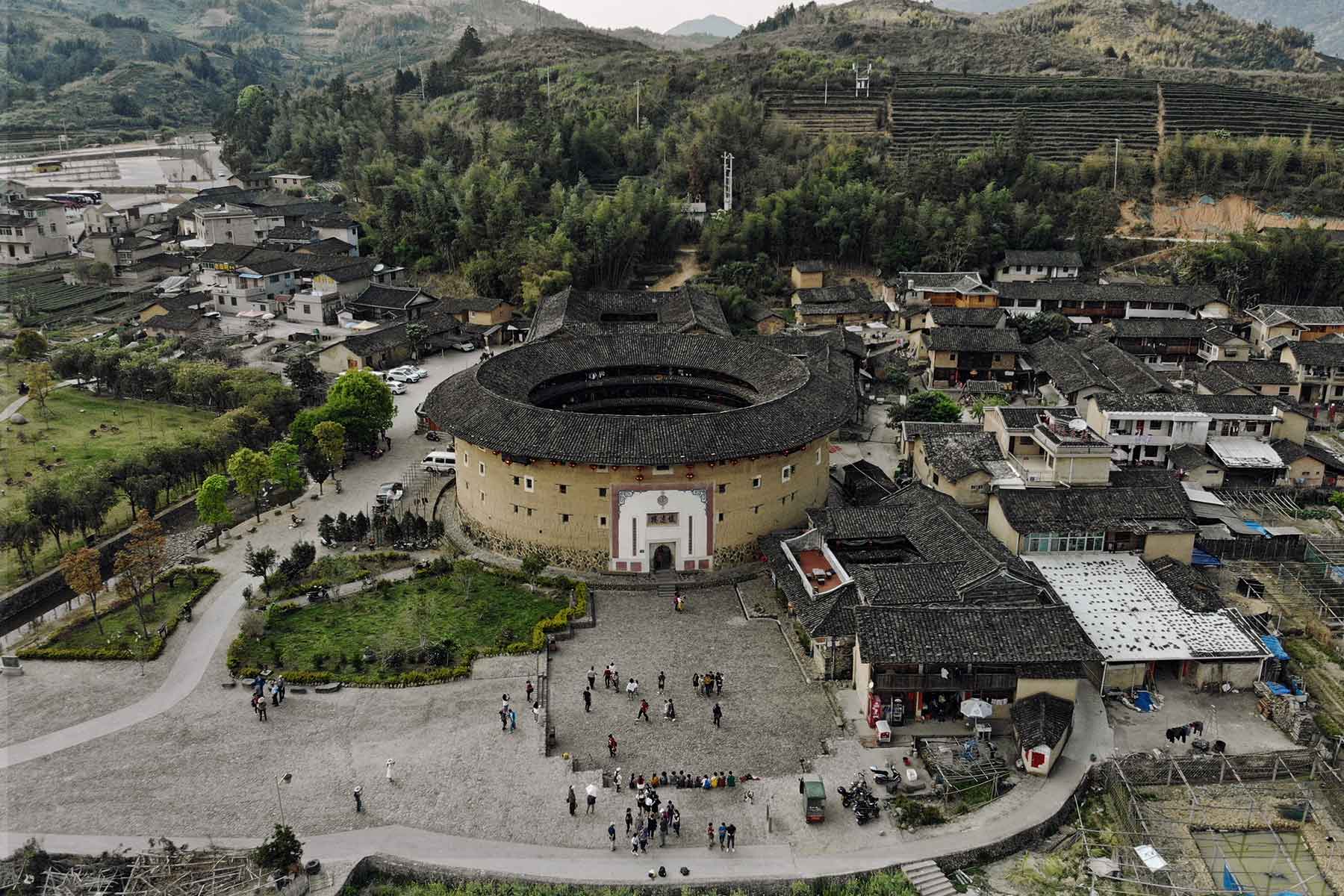 Yongding China Tulou Haus