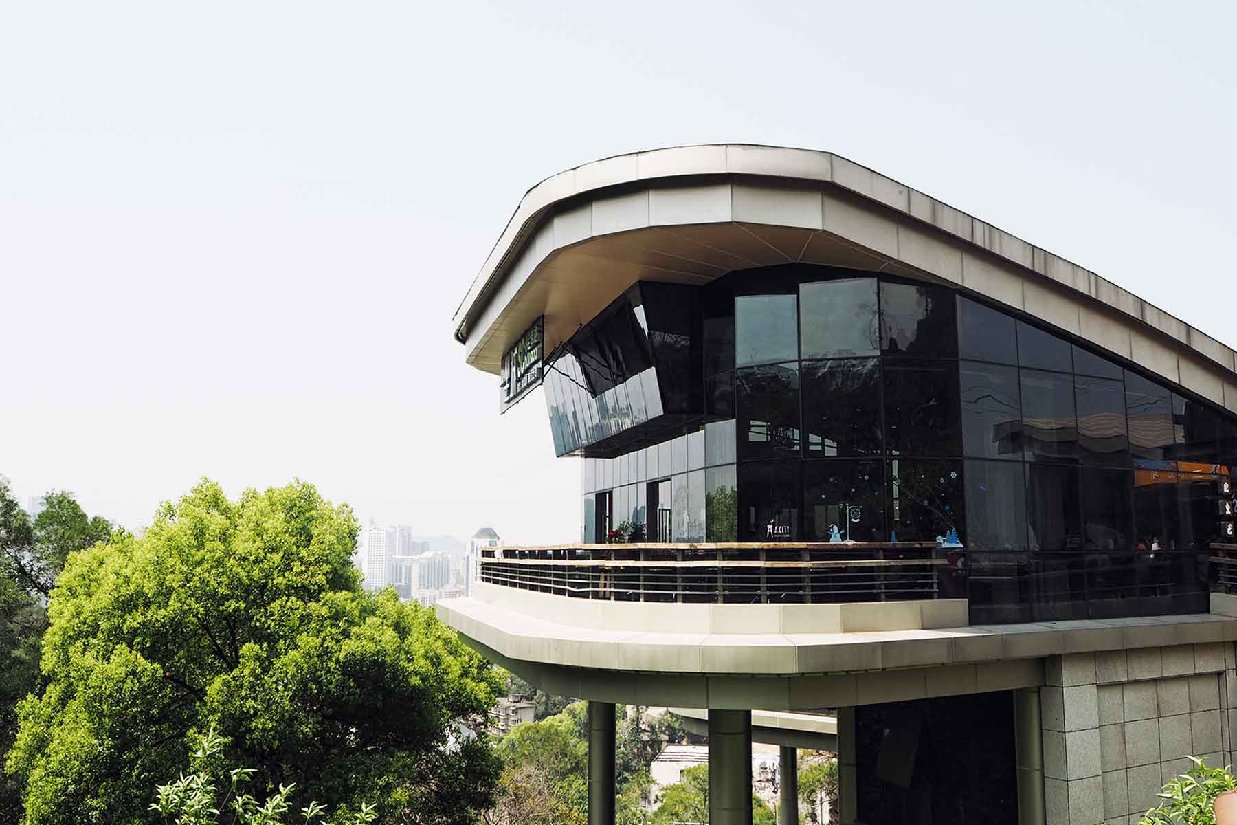 Pavillion in Jinjishan Park in Fuzhou