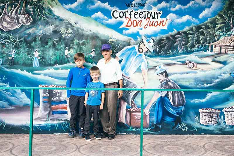 Kaffeeplantage in Monteverde