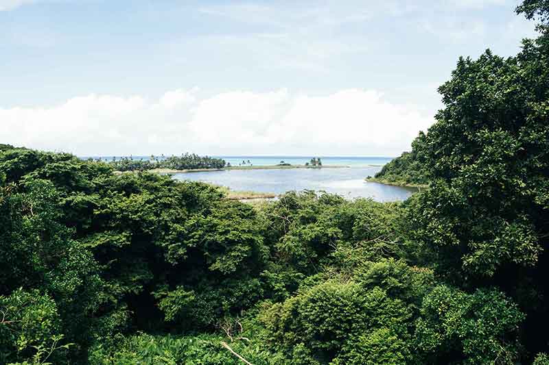 Lagune am Corcovado Nationalpark