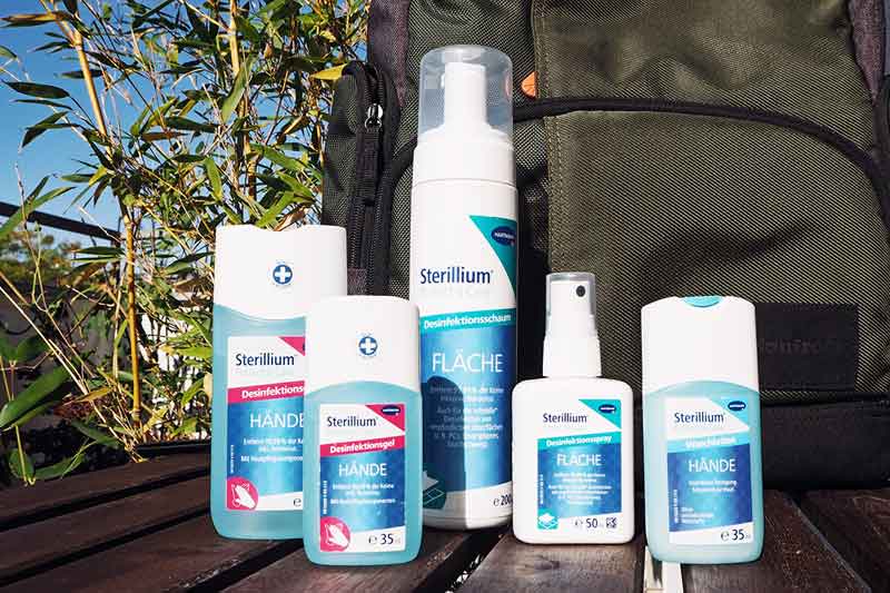 Hygiene auf Reisen