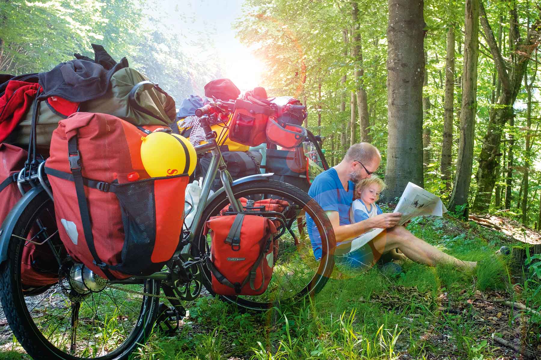 Mit dem Lastenfahrrad durch Europa