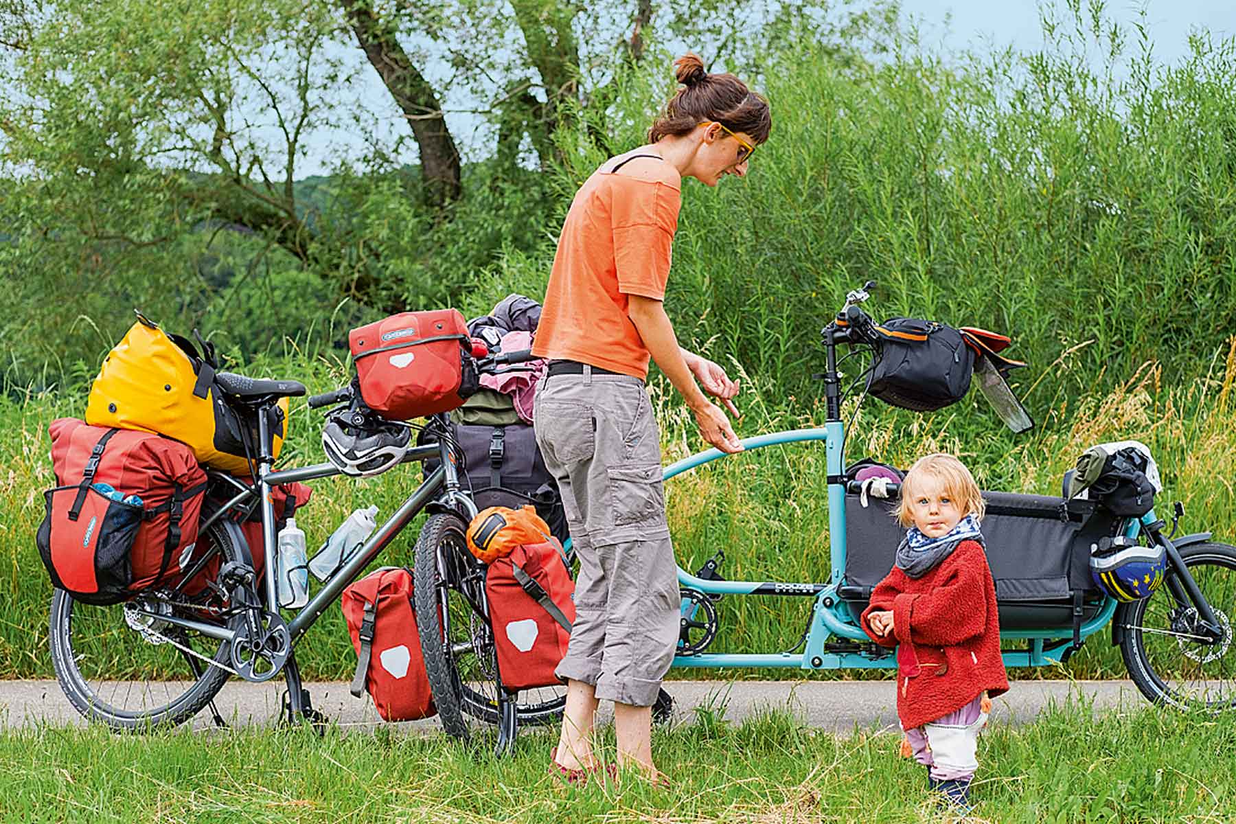 Mit dem Lastenfahrrad durch Europa