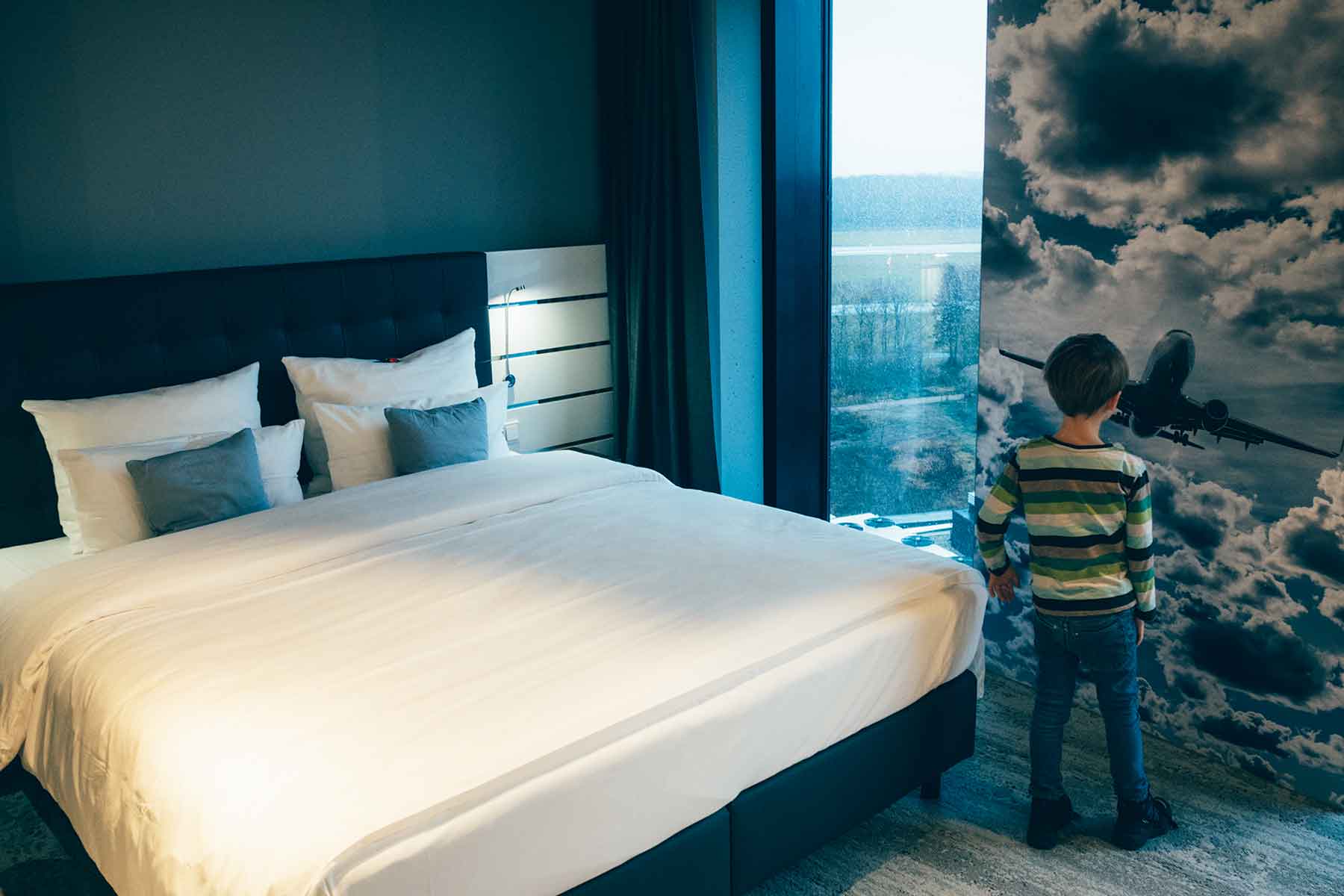 Nordport Plaza mit Kindern