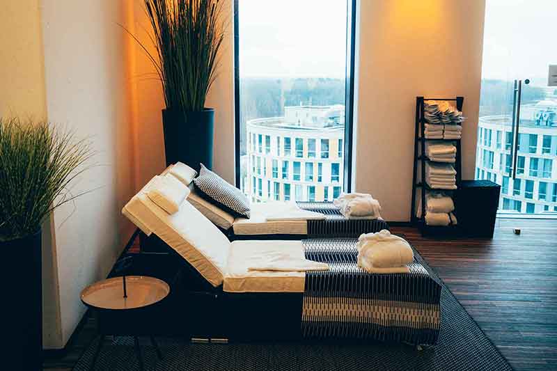 Nordport Plaza mit Kindern