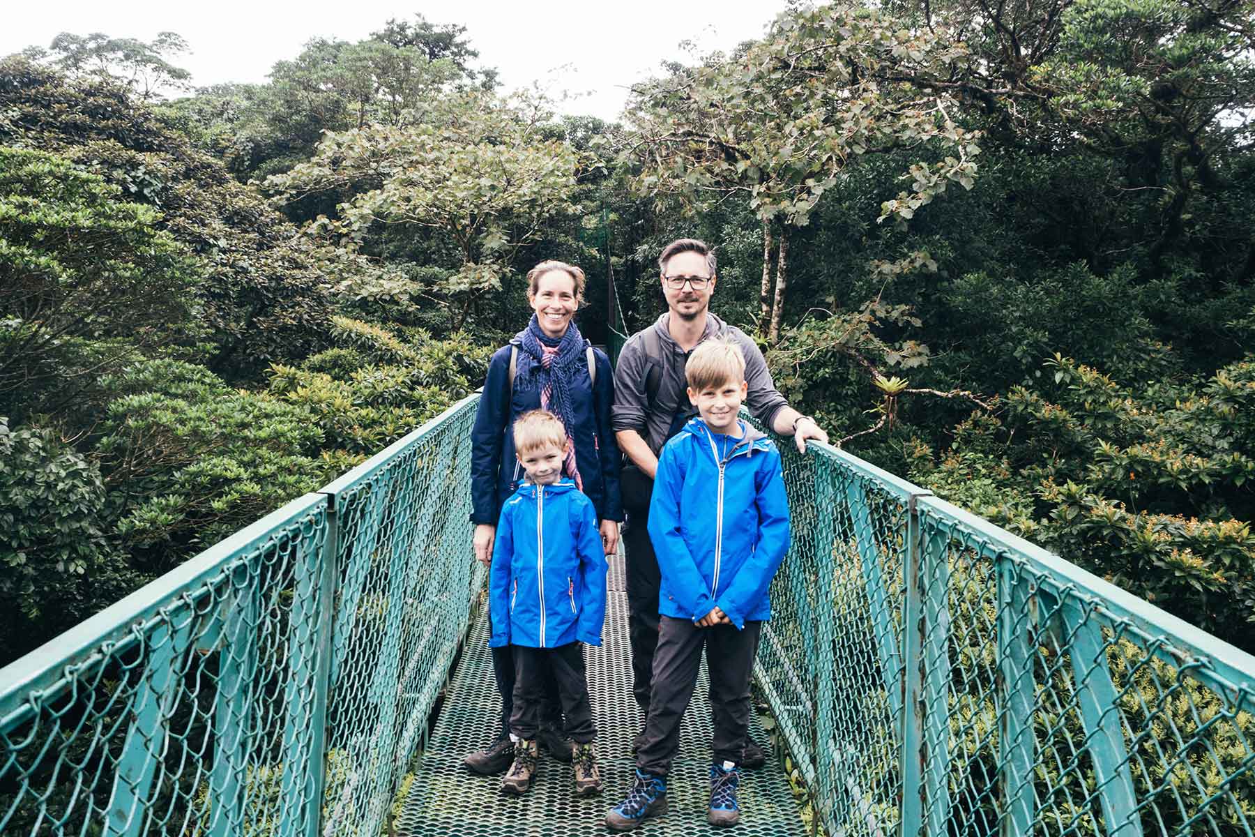 Hängebrücke Monteverde Costa Rica