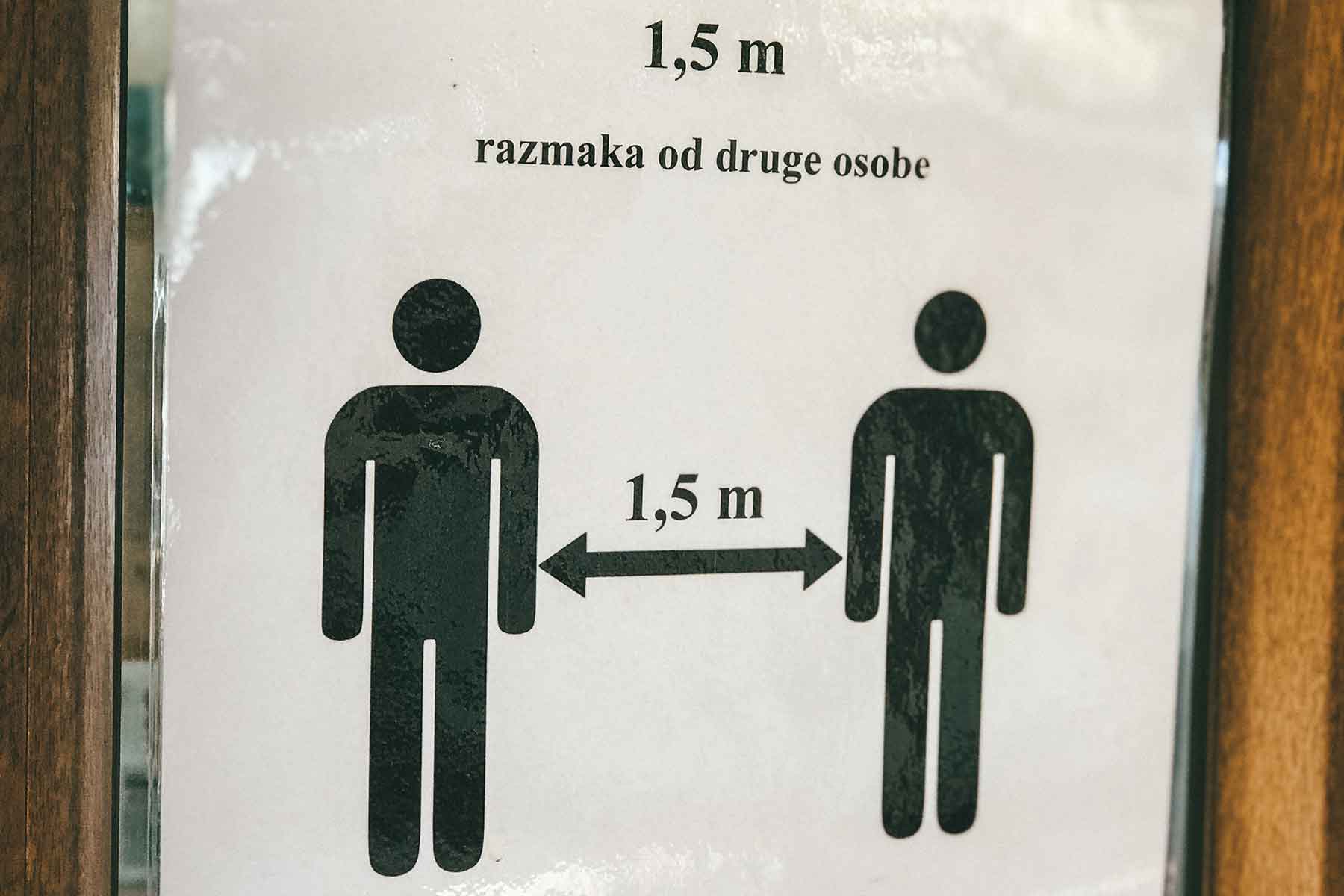 Kroatien Corona Warnhinweise