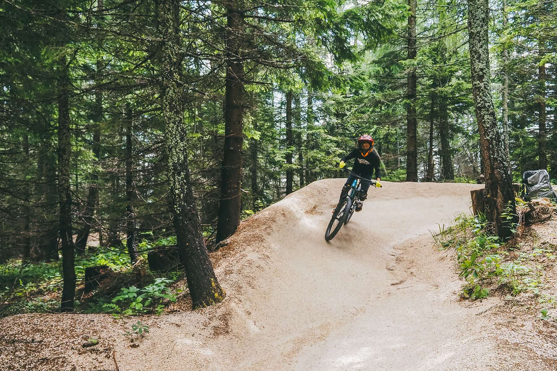 Mountainbike an der Petzen