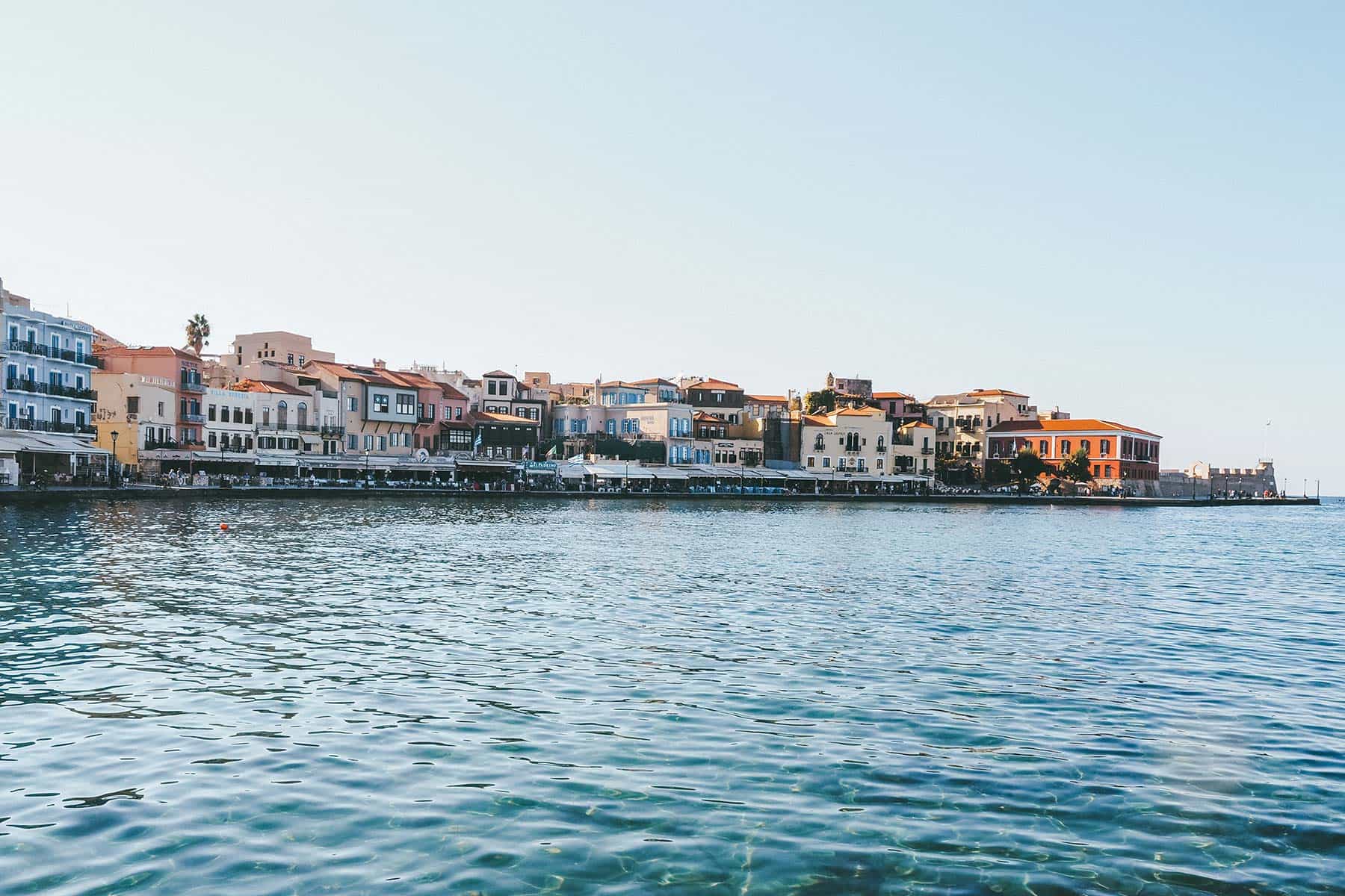 Hafenstadt Chania auf Kreta