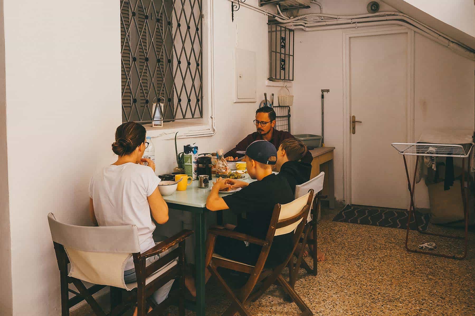 Hafenstadt Chania Kreta Griechenland