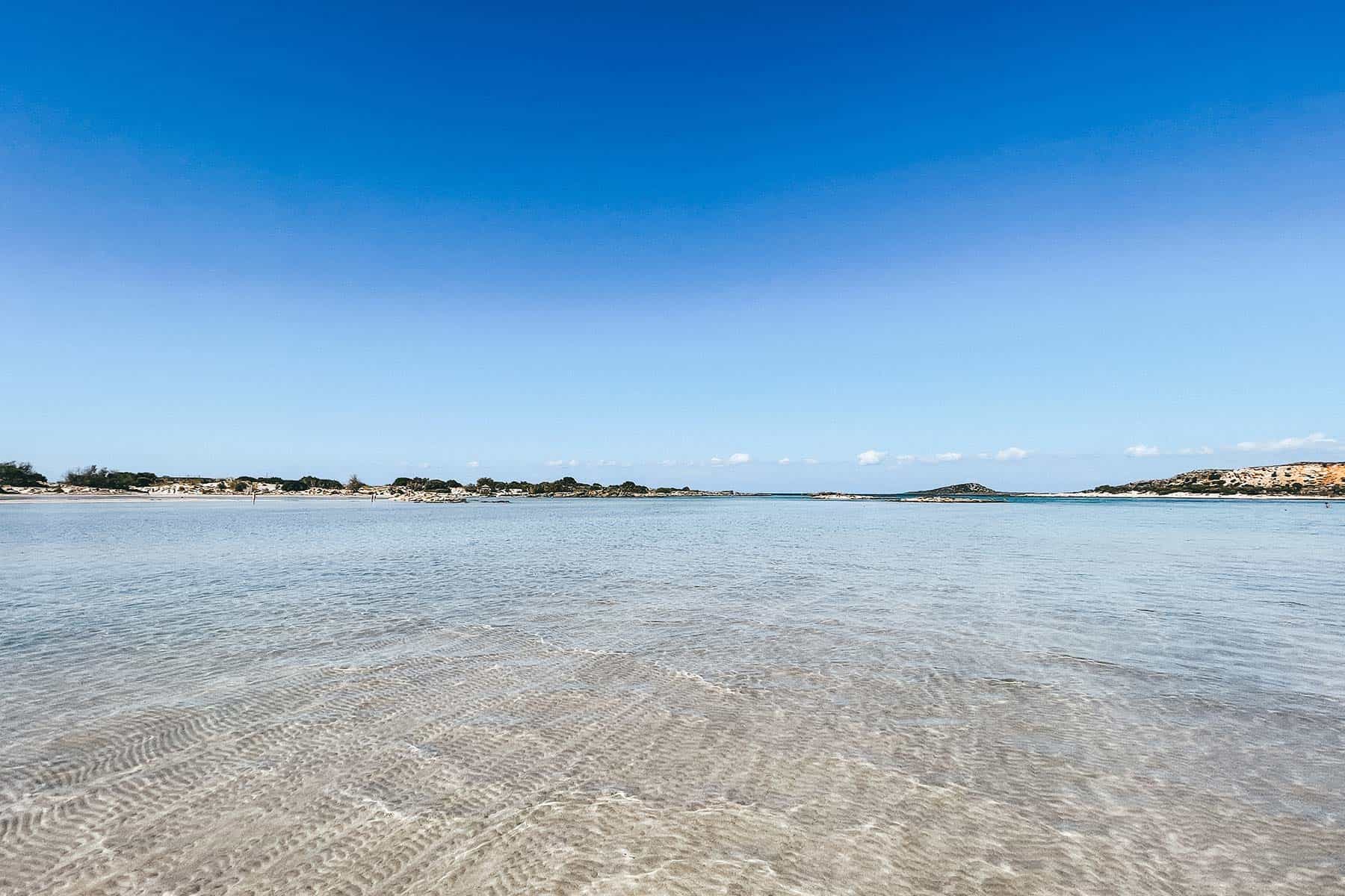 Elafonisi Strand Beach Kreta