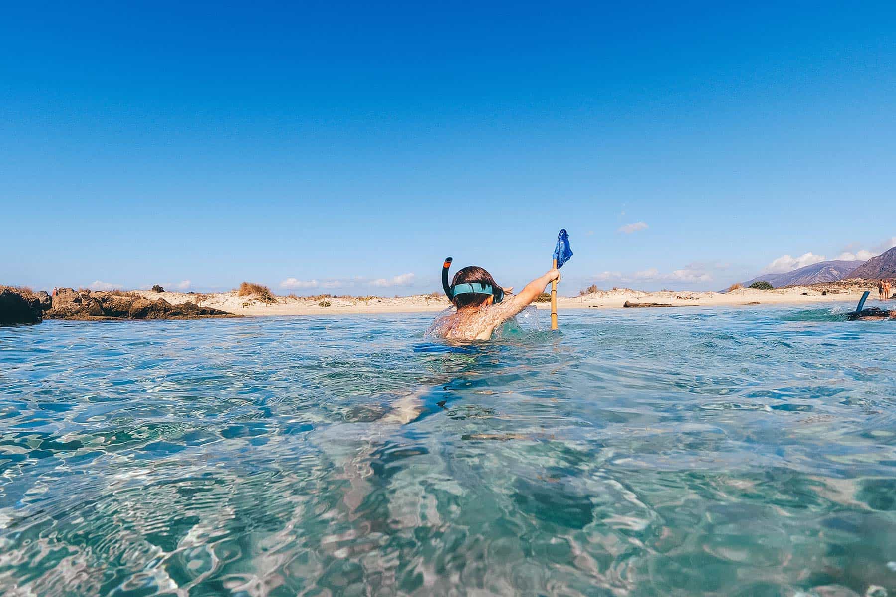 Elafonisi Strand Beach Kreta