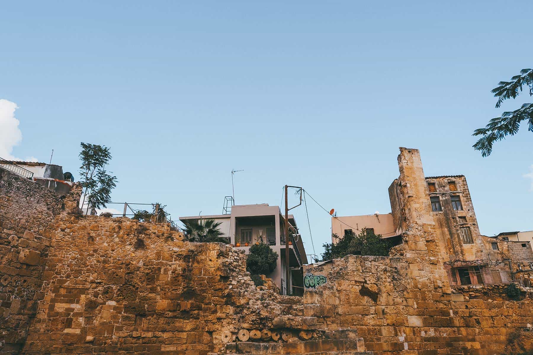 Hafenstadt Chania Kreta Griechenland