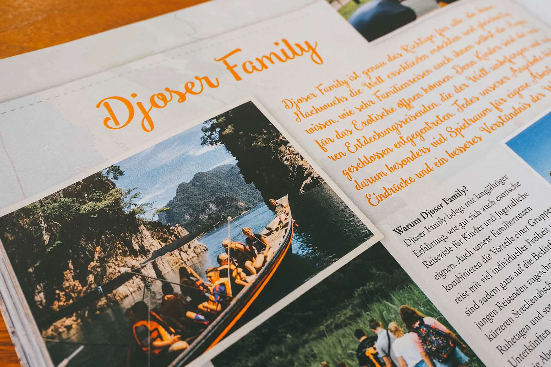 Familienreise mit Djoser Family