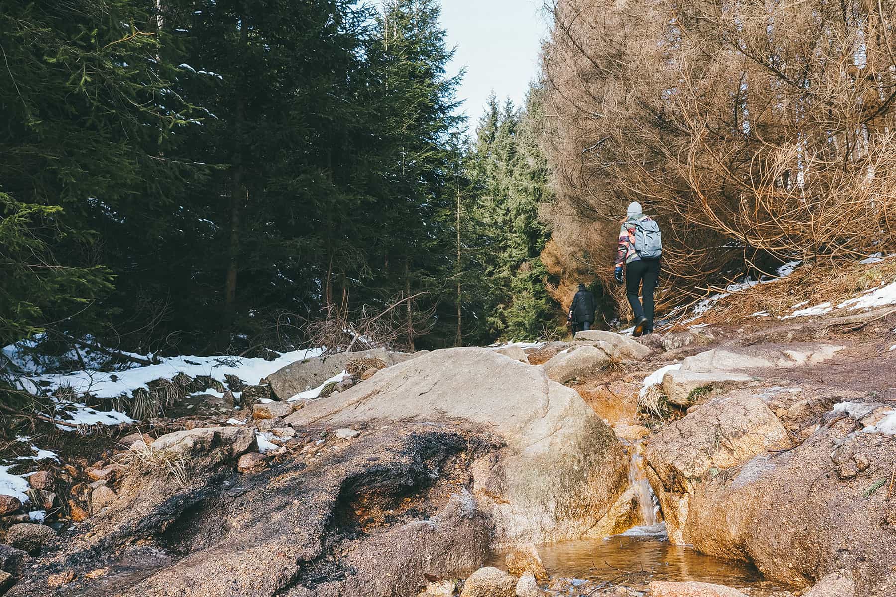 Schneewanderung am Brocken