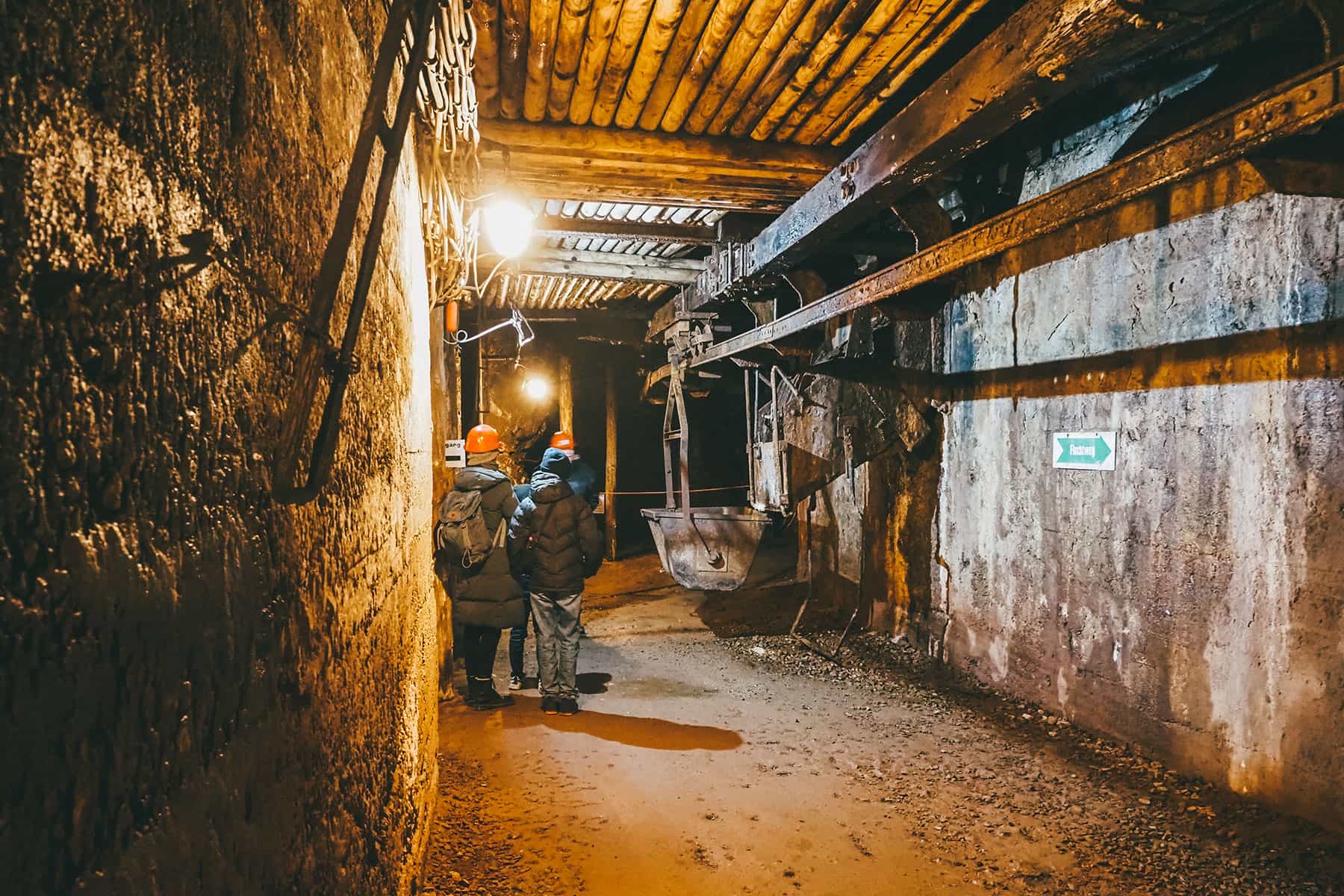 Untertage im Erzbergwerk Büchenberg