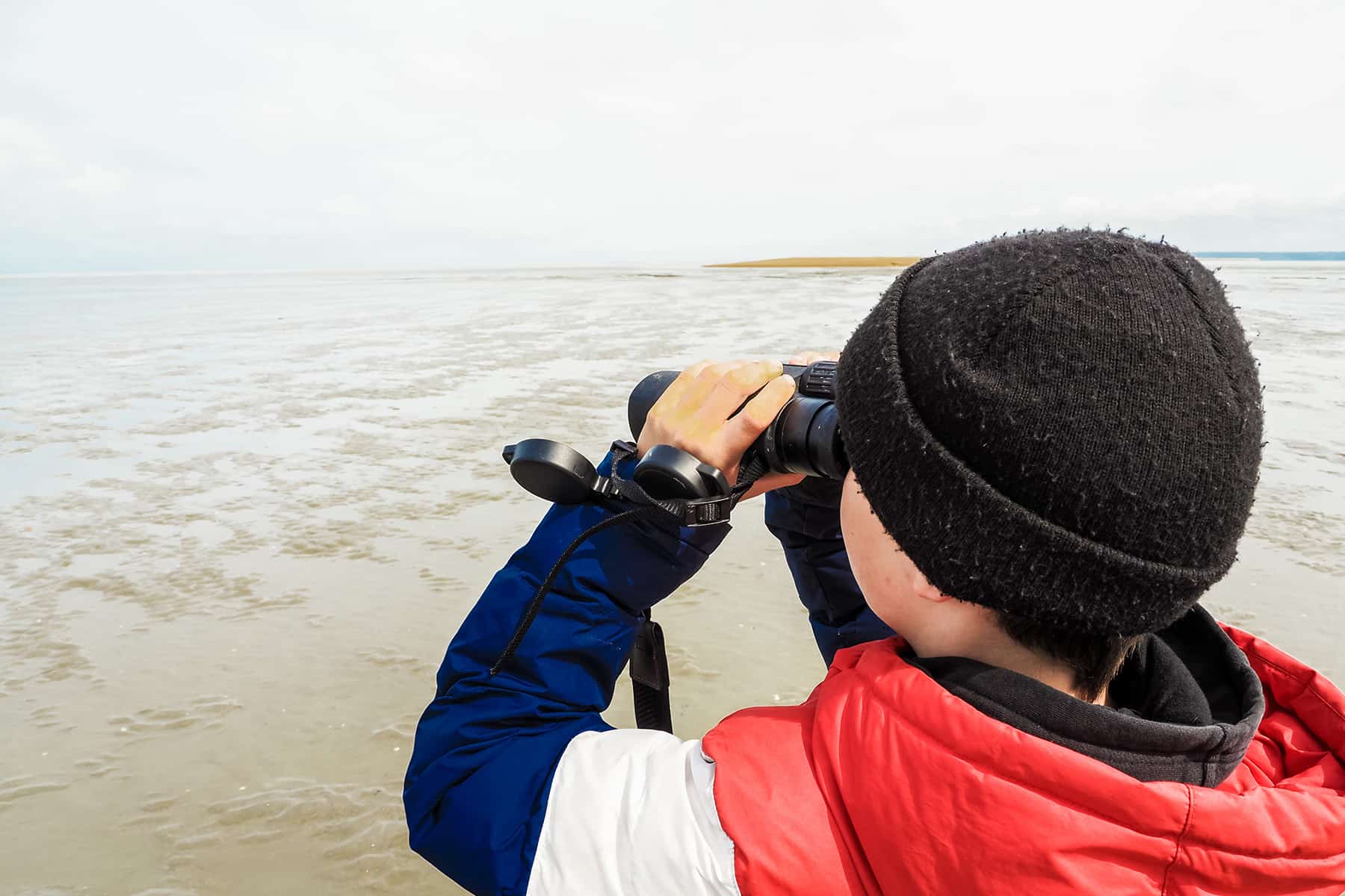 Bucht von Mont-Saint-Michel in der Bretagne