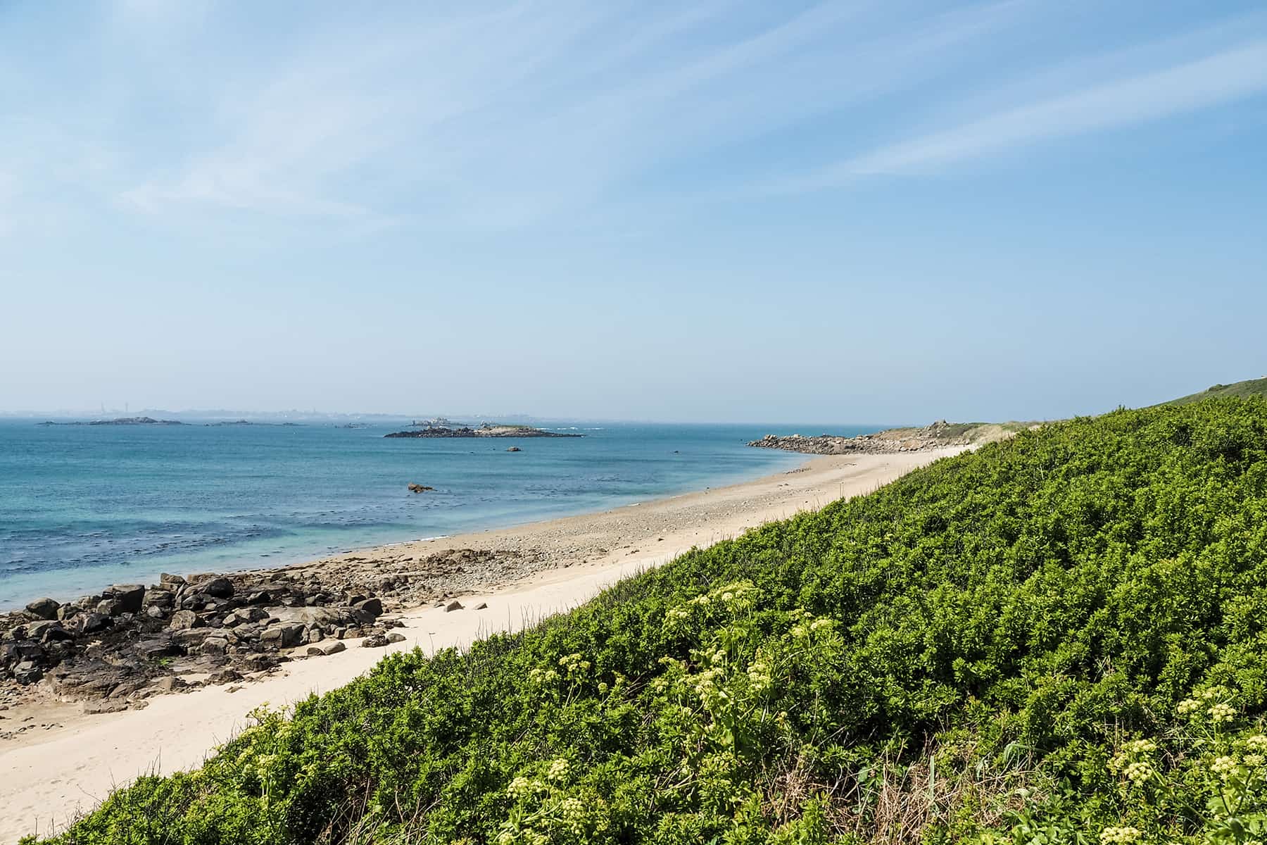 Insel Guernsey im Ärmelkanal