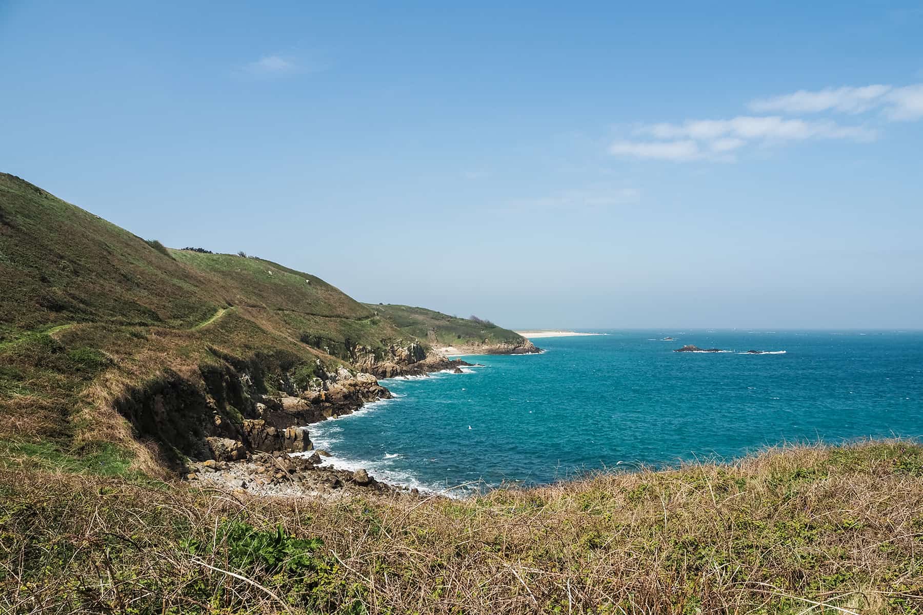 Insel Guernsey im Ärmelkanal