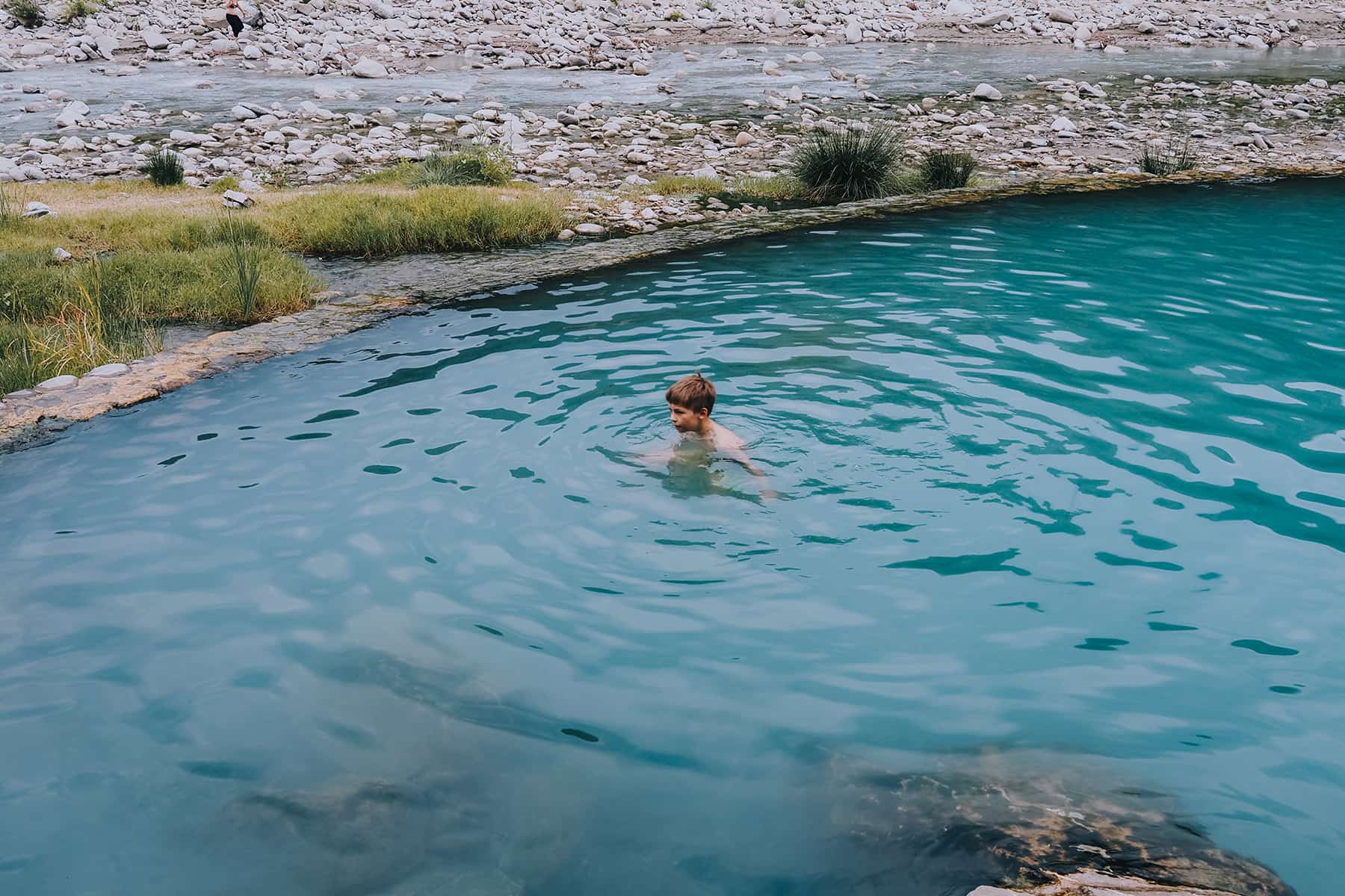 Thermalquellen in Benja in Albanien