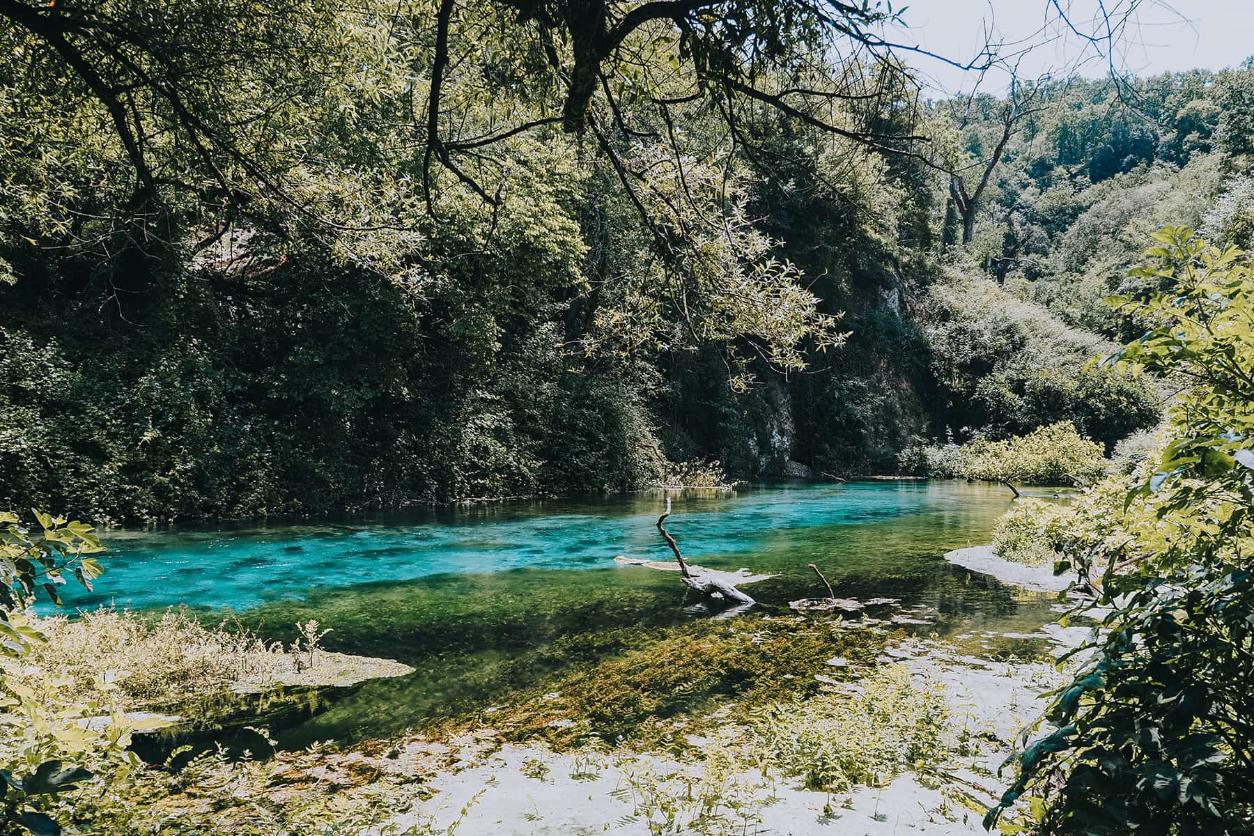 Blue Eye in Albanien