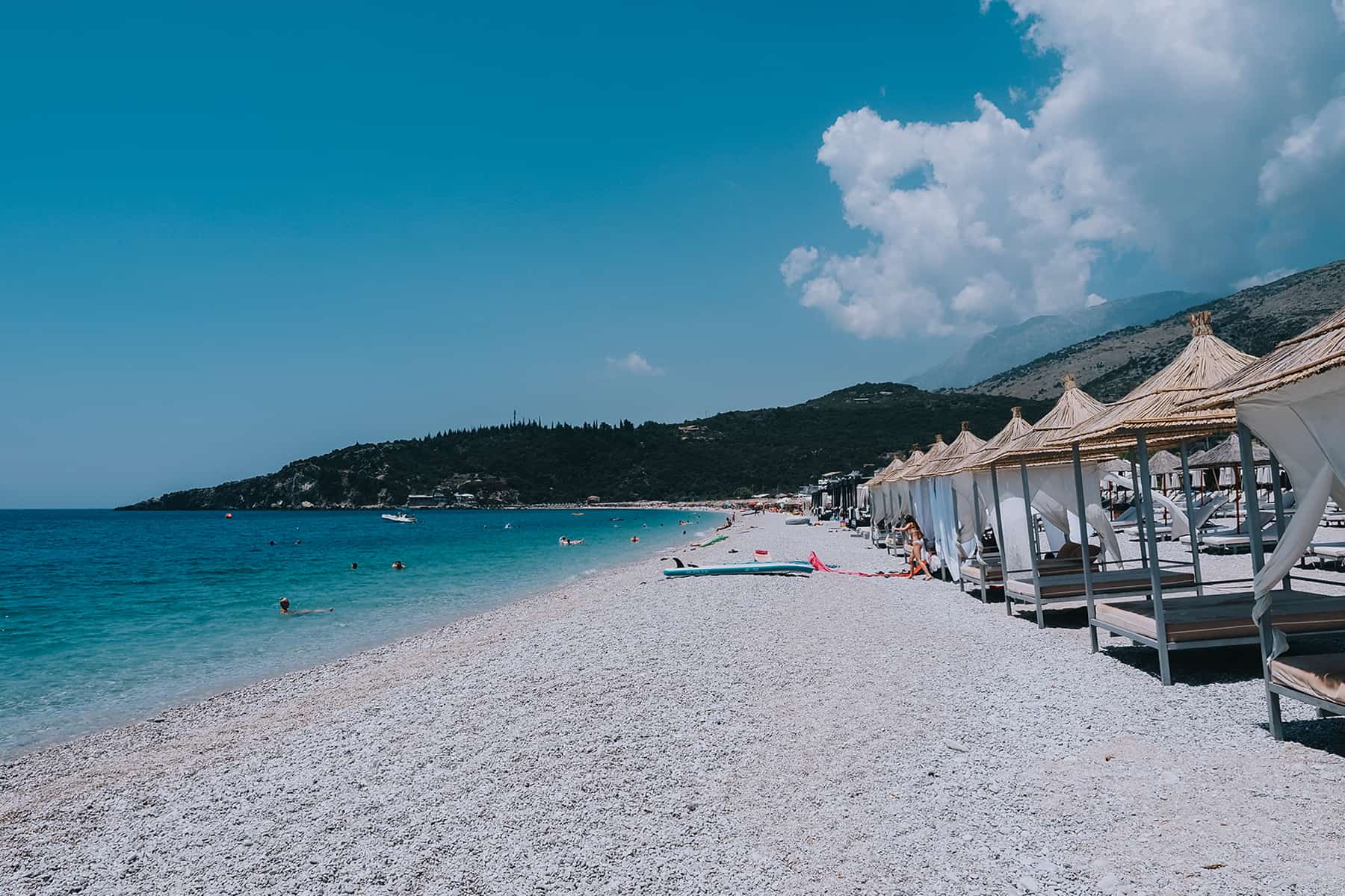 Strände und Beachlife in Albanien