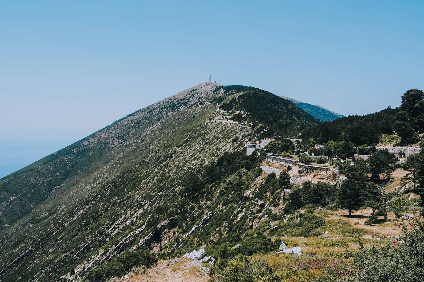Llogara-Pass in Albanien