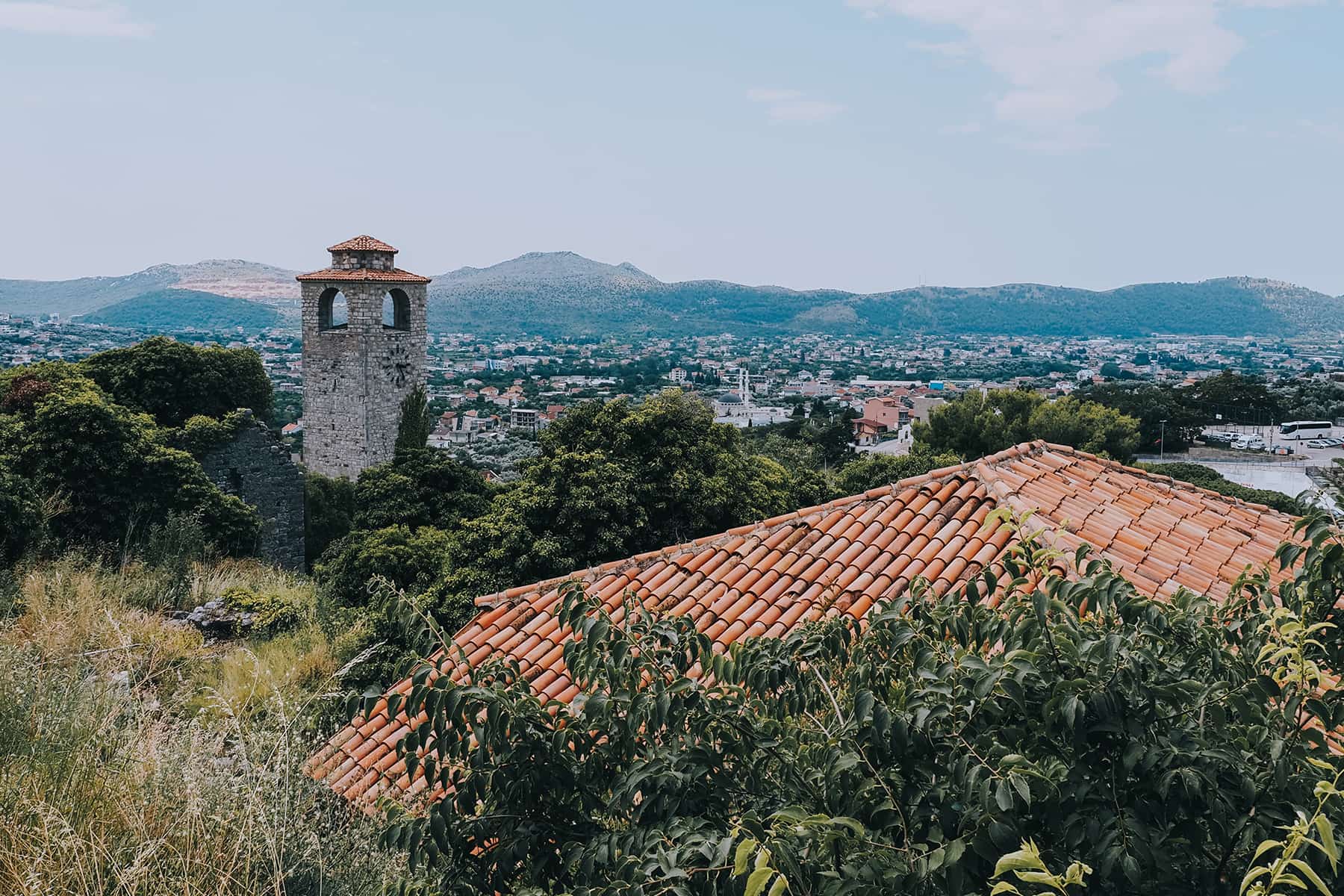 Ruinenstadt Stari Bar in Montenegro