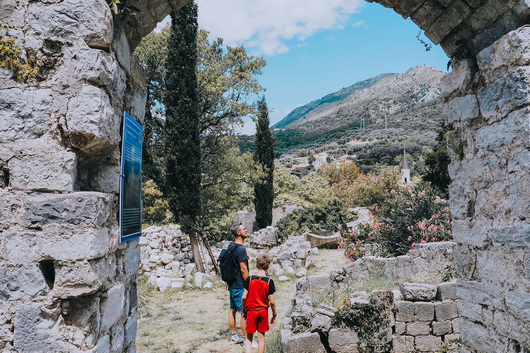 Ruinenstadt Stari Bar in Montenegro