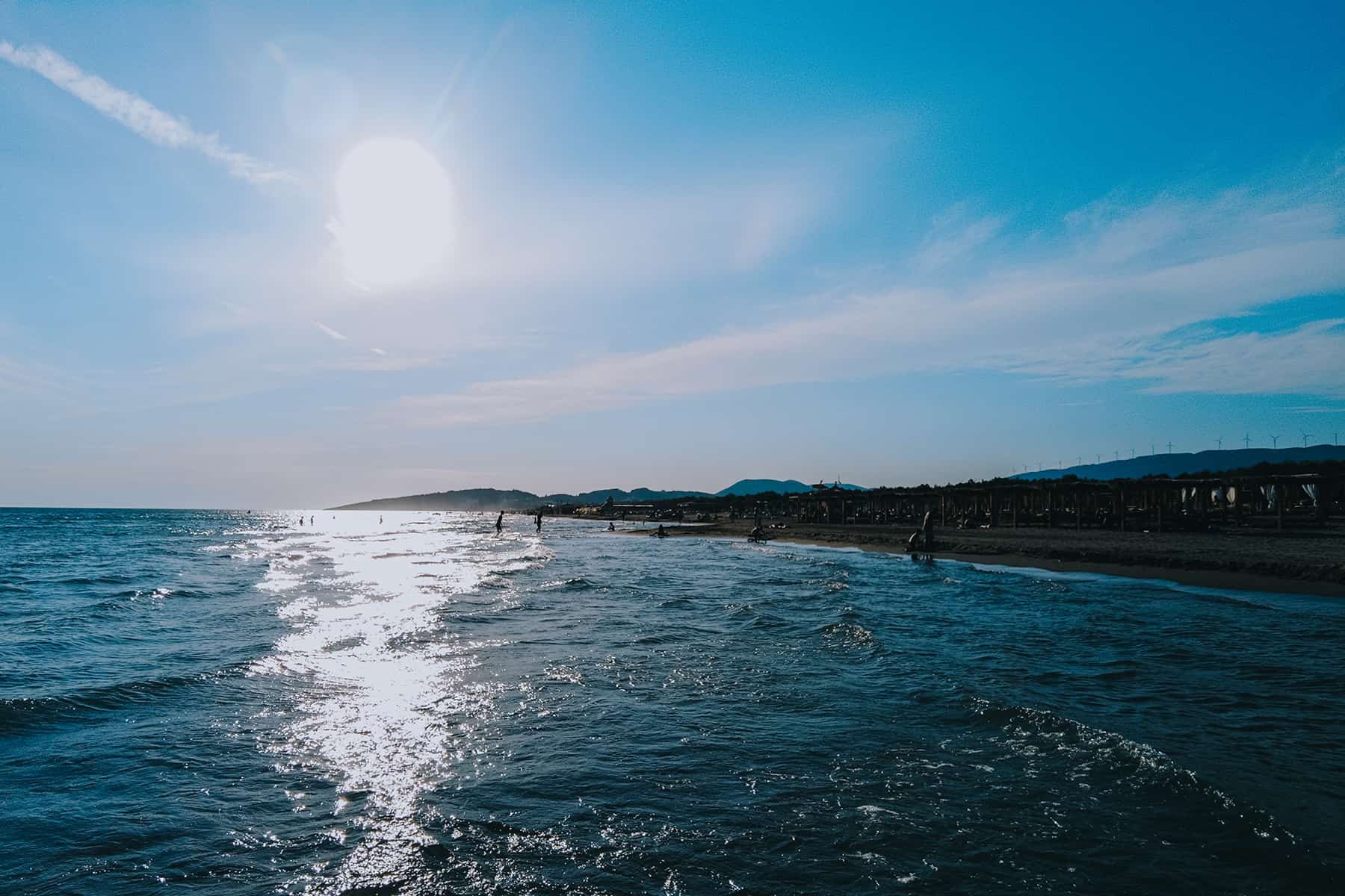 Velika plaza in Montenegro